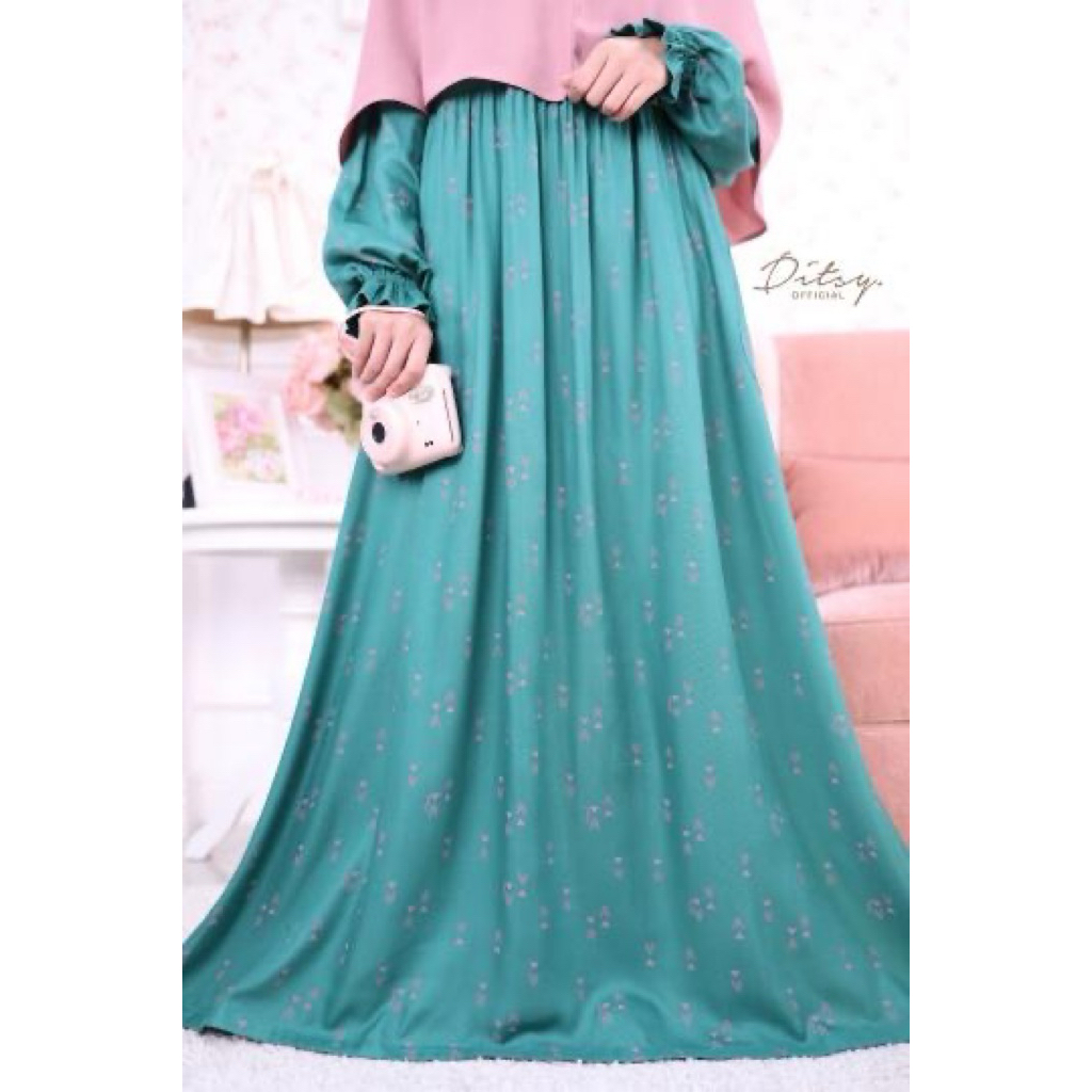 SIAP KIRIM DITSY NIGHTGOWN XS S M L XL XXL XXXL REJECT