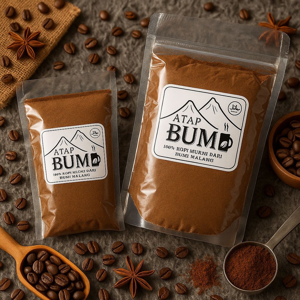 

ATAP BUMI: 100% KOPI HITAM MURNI ASLI MALANG
