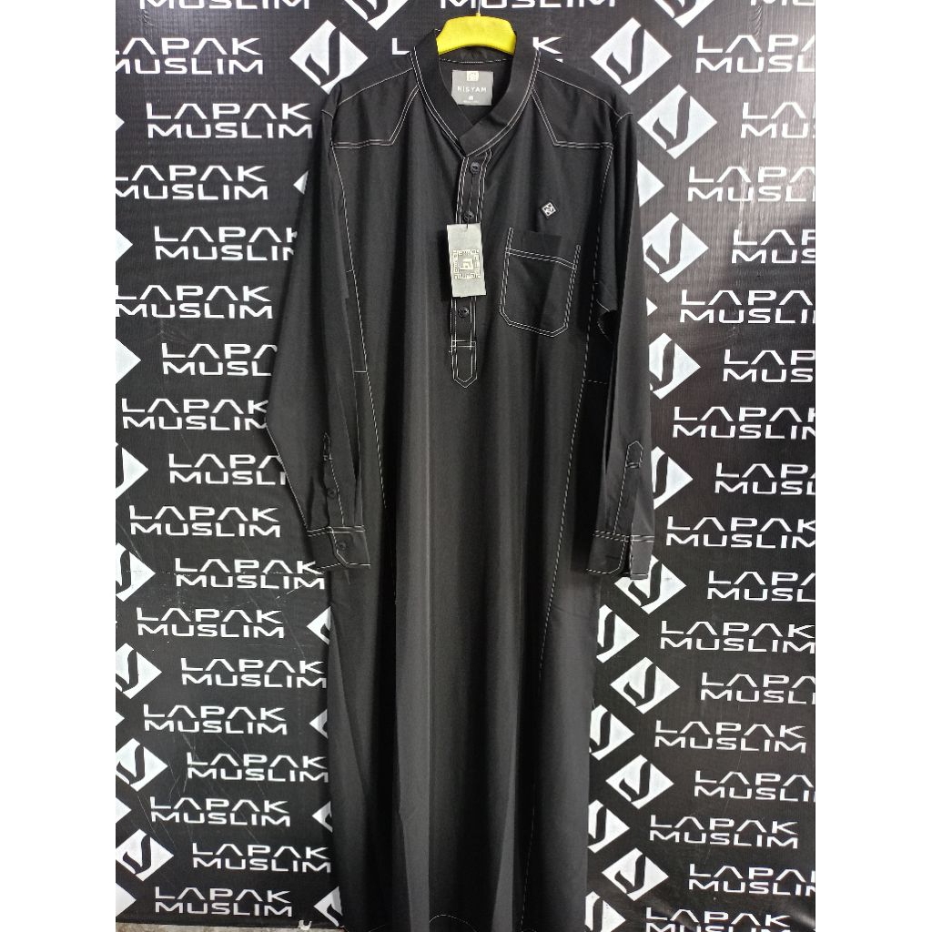 JUBAH HISYAM DEWASA GAMIS HISYAM LENGAN PANJANG PREMIUM