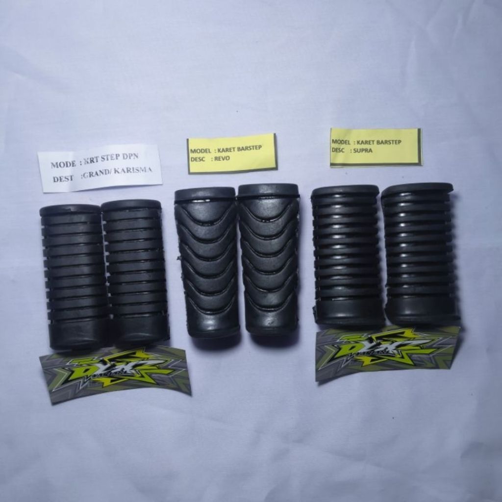 Fooste karet depan kharisma postep karet ban revo absolute Revo lama Revo fit pnp step grand supra
