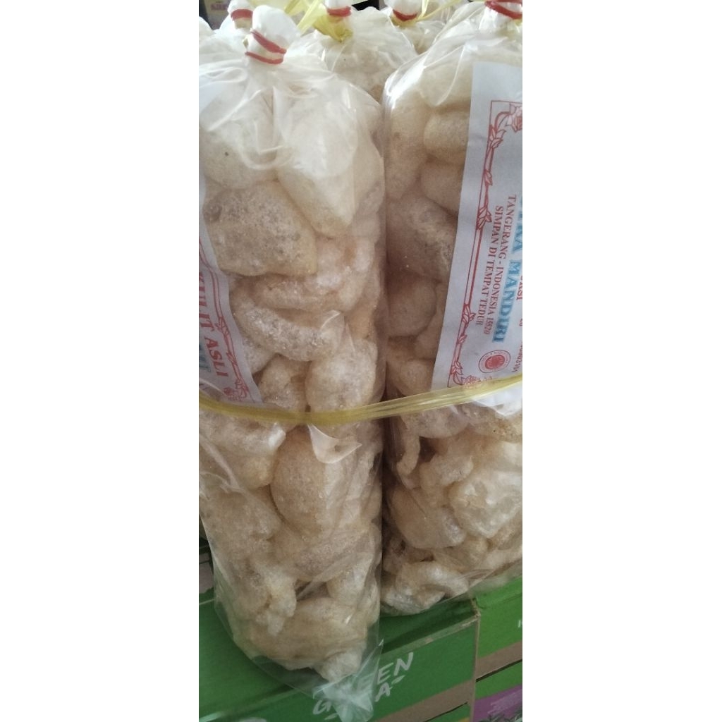 

2pak kerupuk kulit premium enak lalap makan siram kuah