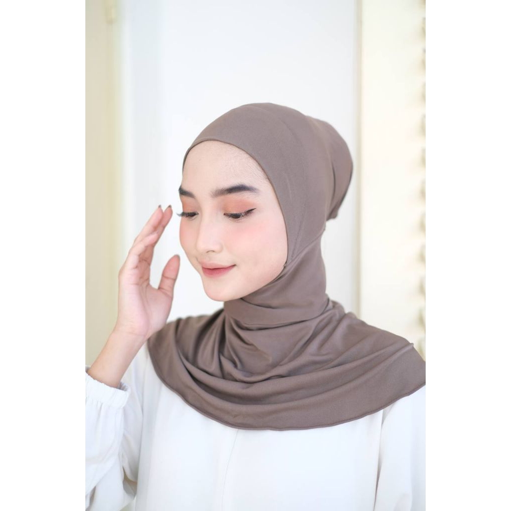 Latia- inner ninja jersey premium inner ninja hijab inner premium inner ninja resleting anti pusing 