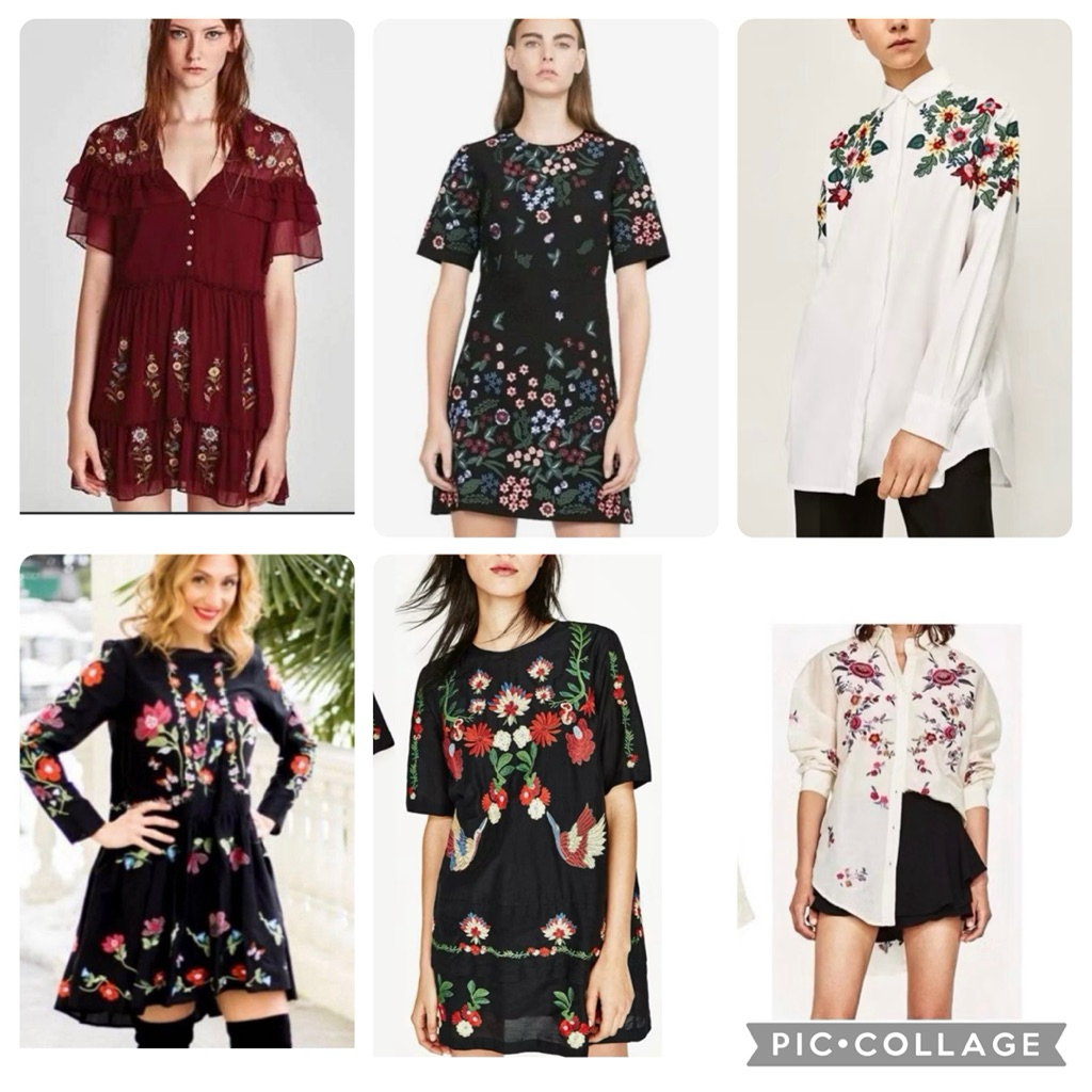 Zara Full Bordir Bolak Balik Seri 1