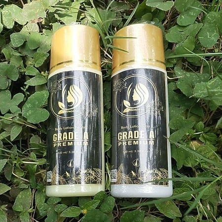 Hb Whitening Grade A Premium Forte/Hb Lotion Grade A Premium Pemutih Badan