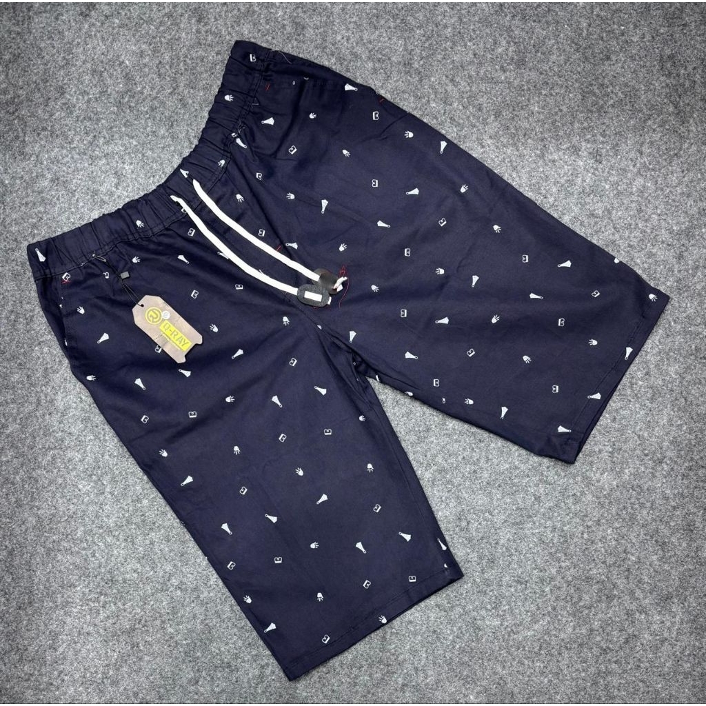celana pendek motif pria fit xxxl/celana pendek pria santai/celana pendek viral