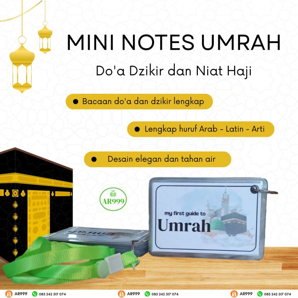 

Mini Note Dzikir Umrah || Dzikir Umroh || Perlengkapan Umrah || Dzikir Umrah praktis