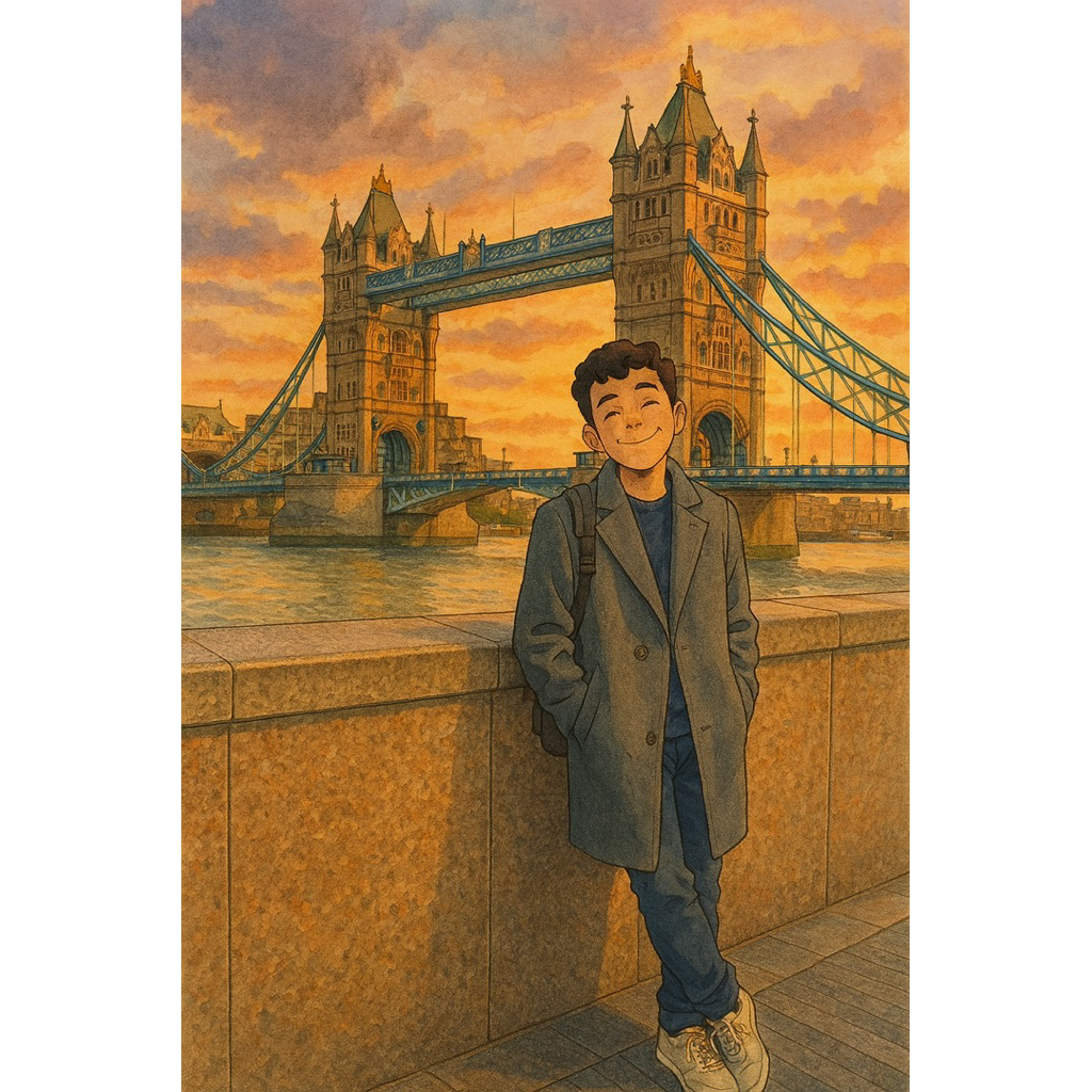 jasa illustrasi foto Ghibli anime kartun style