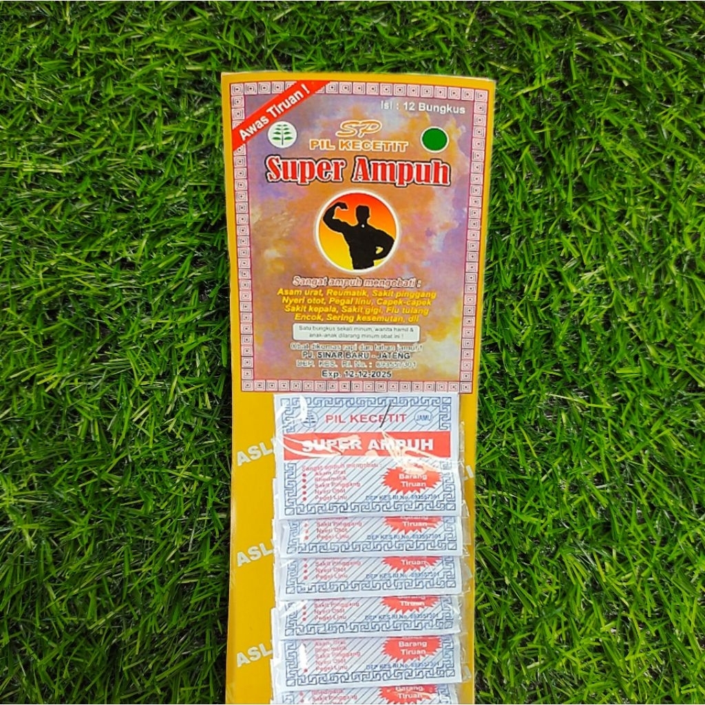 PIL KECETIT PILAMPUH SUPER AMPUH