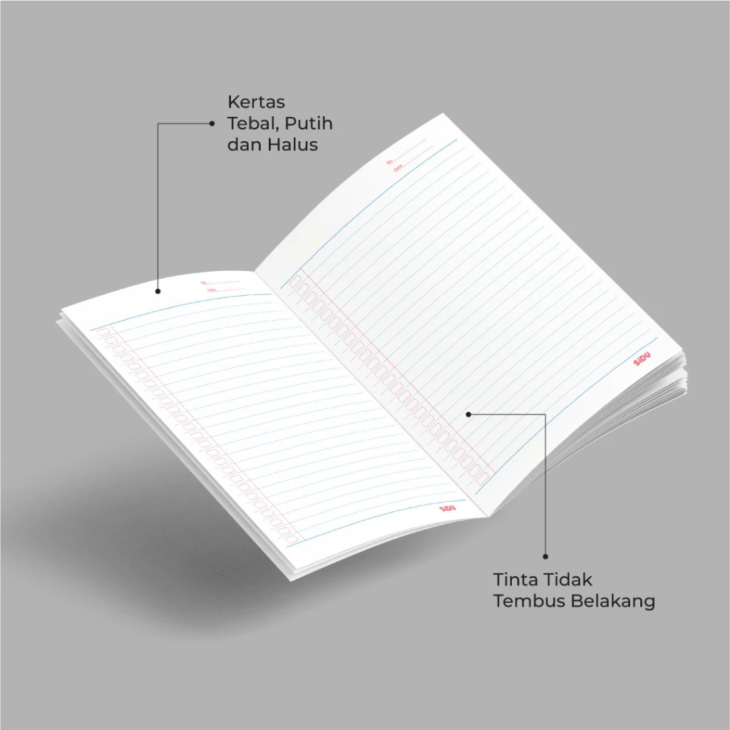 

HJK Buku Tulis Sinar Dunia SiDU 38 Lembar 1 Pack 10 Pcs