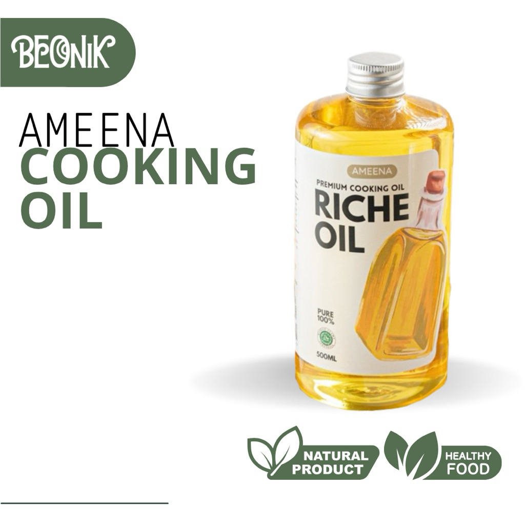 

[ BIG ] Premium Cooking Oil 500ml - Minyak Goreng Sawit Premium | Ameena Premium Quality
