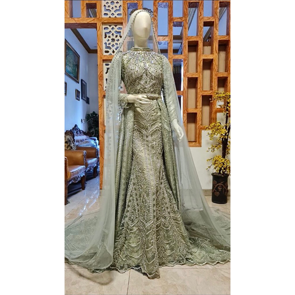 preloved gaun wedding