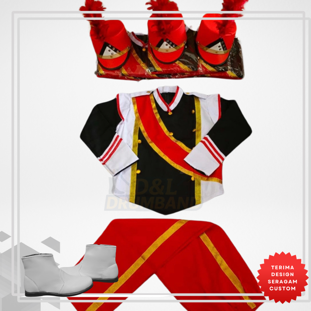 Seragam Drumband / Marching Band  - Kostum Drumband - Custom Seragam Drumband
