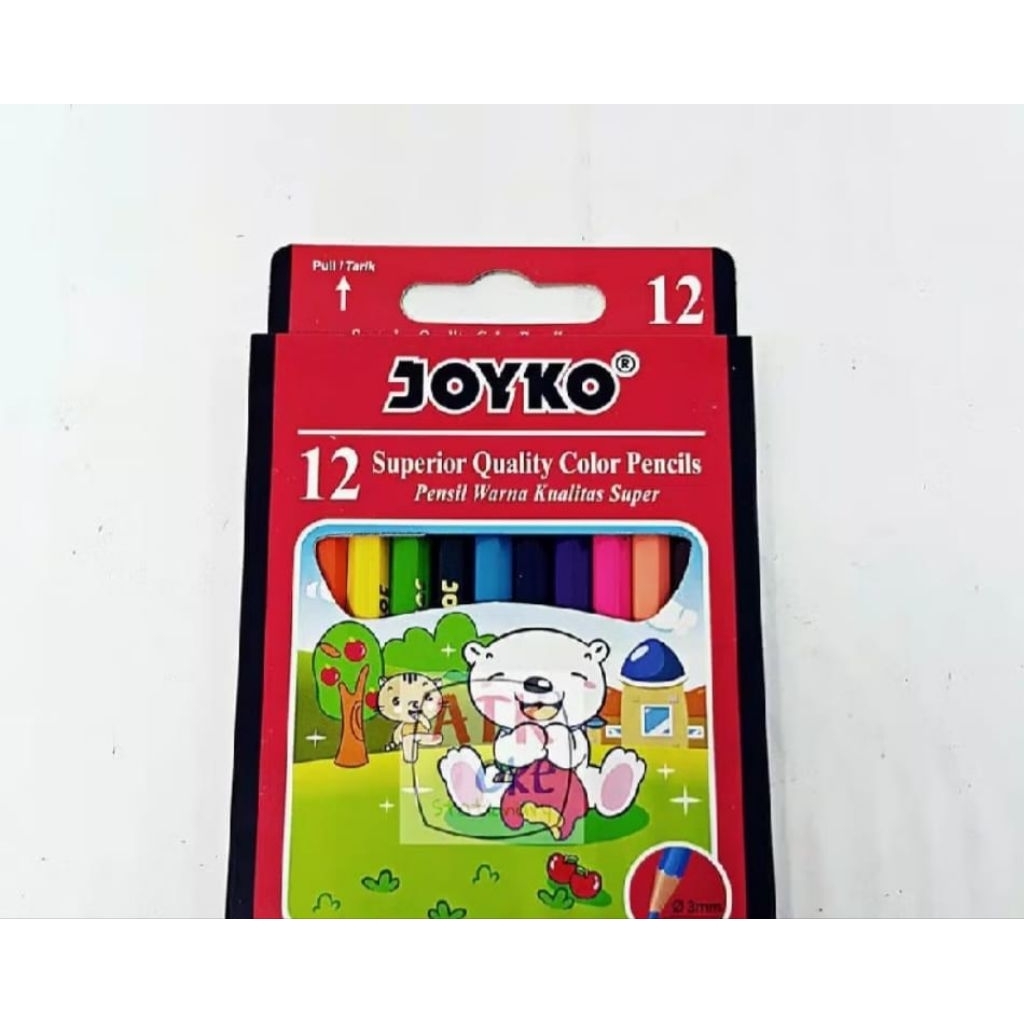 

Joyko Pencil Warna 12 CP-S12 Pendek Berhadiah handphone bila beruntung