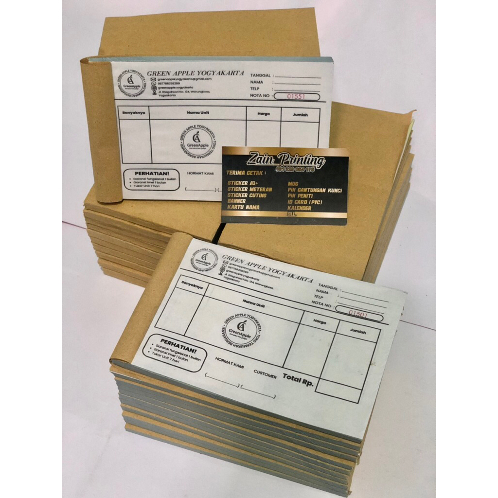 

Nota Ncr custom Free design