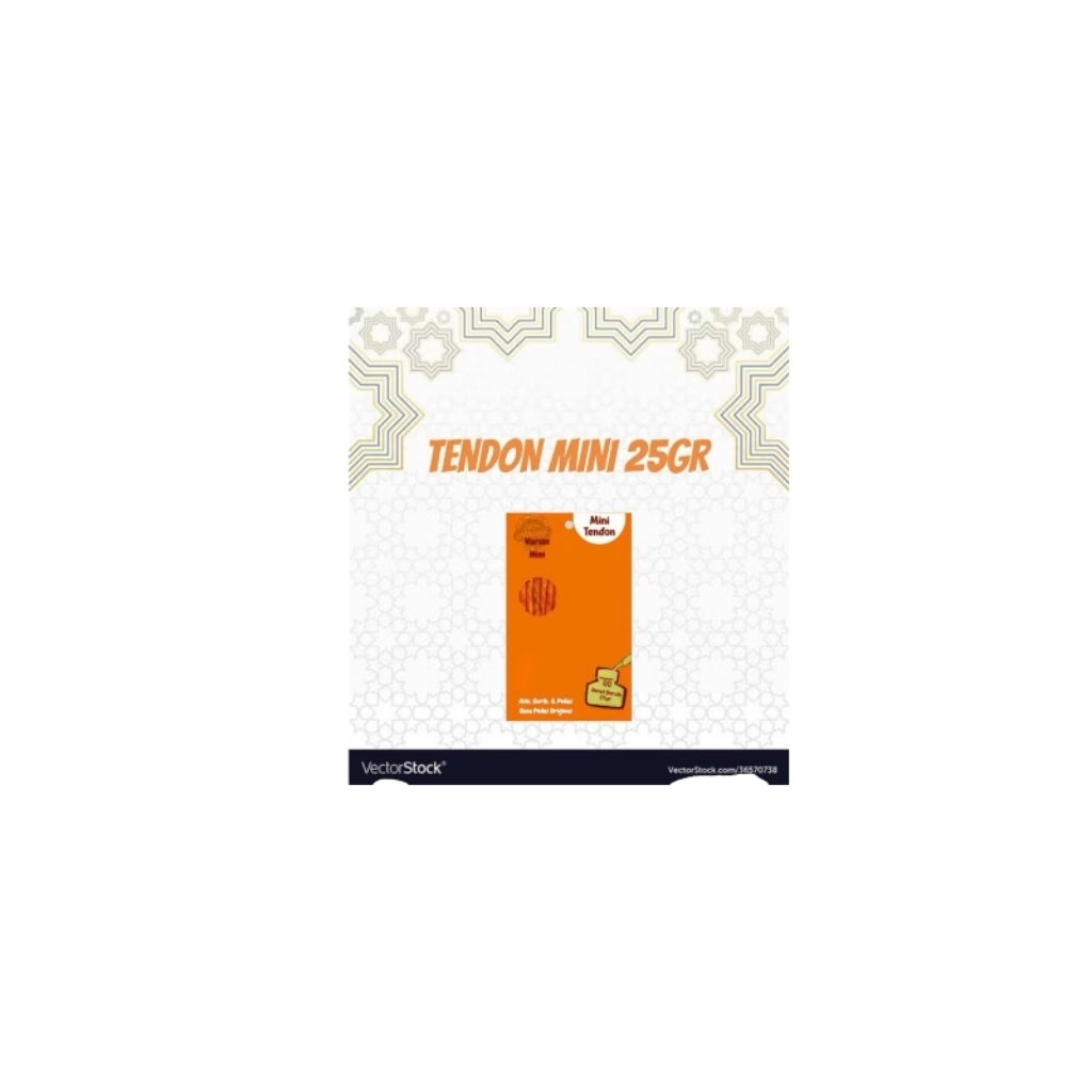 

(20 pcs) Camilan spicy Tendonn Mini 25 gram