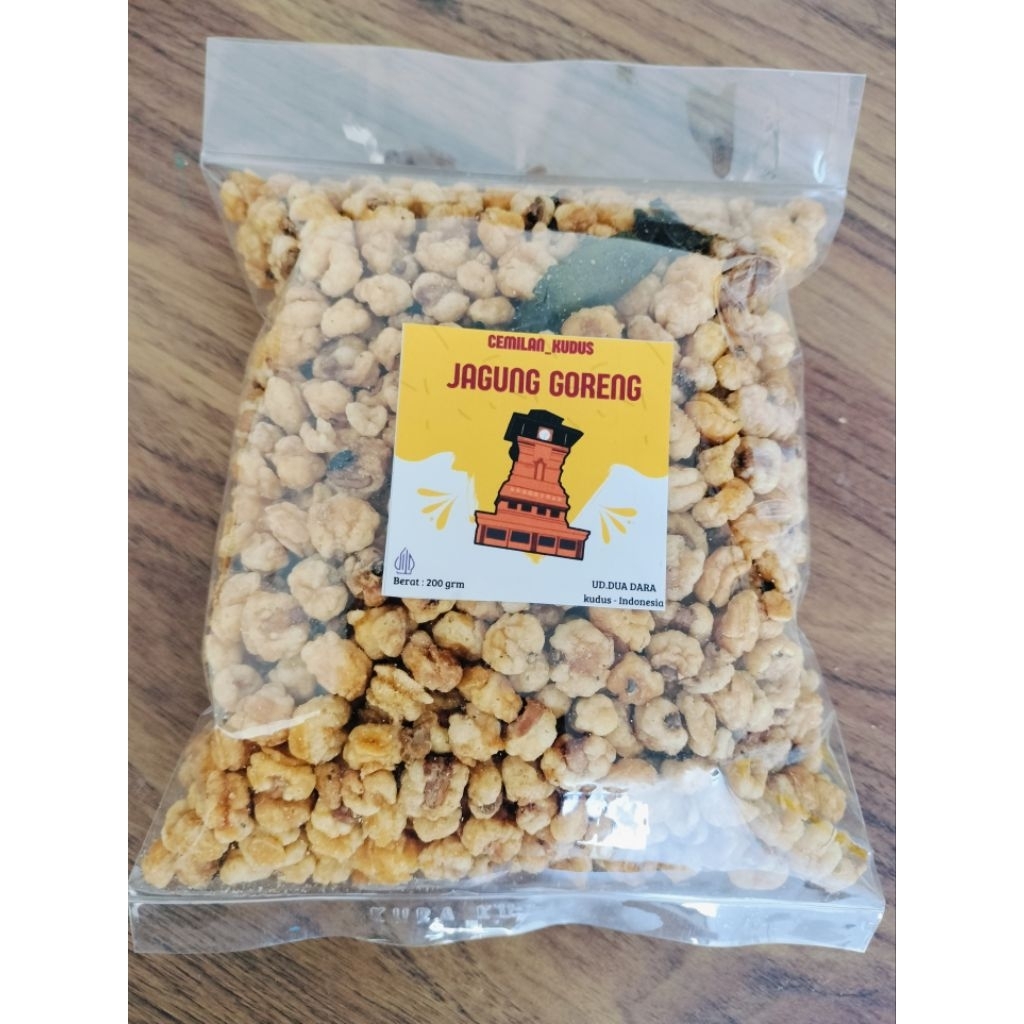 

JAGUNG GORENG/MARNENG GORENG KHAS KUDUS (200 GRAM)