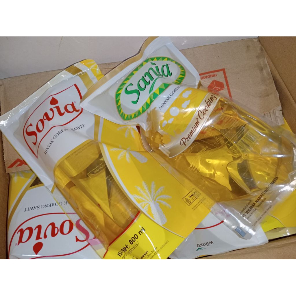 

Minyak Goreng Sovia, fortune dan Sania 1 dus