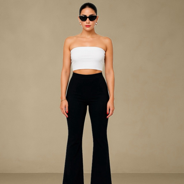 Premium Cutbray Flare Pants
