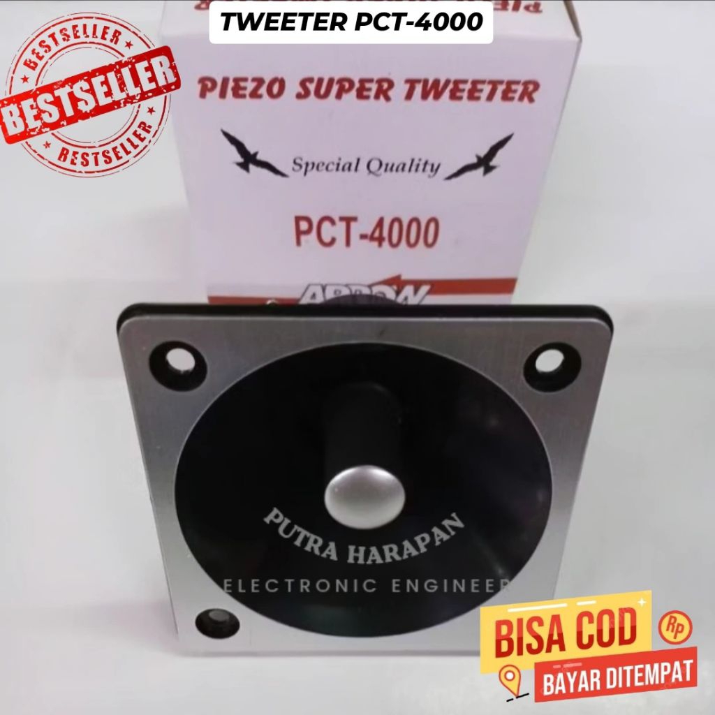 TWEETER PIEZO PCT-4000 PIEZO TWEETER 150 WATT TERLARIS
