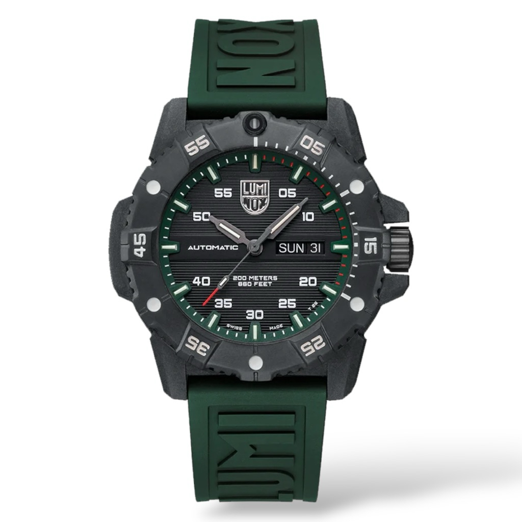 Jam tangan Luminox 3877 Master carbon SEAL automatic green