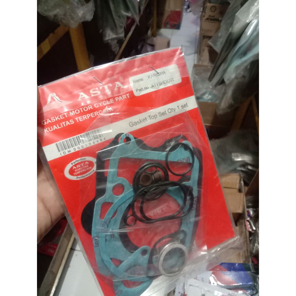 PAKING TOP SET KARISMA/SUPRA X 125 KARBU