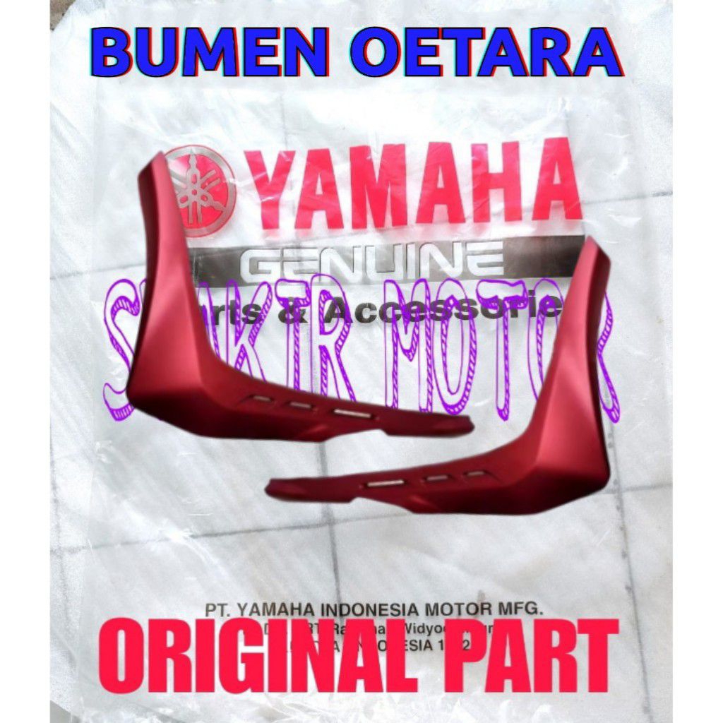 MOLE SIDE COVER B5D-F171L-00-P B5D-F171M-00-P COVER DEK BAWAH KANAN KIRI MERAH DOFF FREEGO FREE GO 1