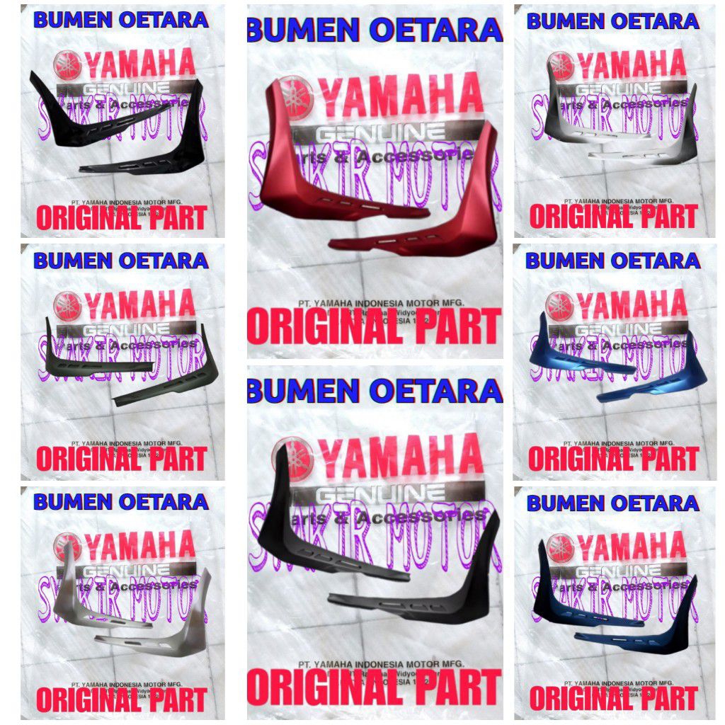 MOLE SIDE COVER B5D-F171L-00-P B5D-F171M-00-P COVER DEK BAWAH KANAN KIRI FREEGO FREE GO 125 ORIGINAL