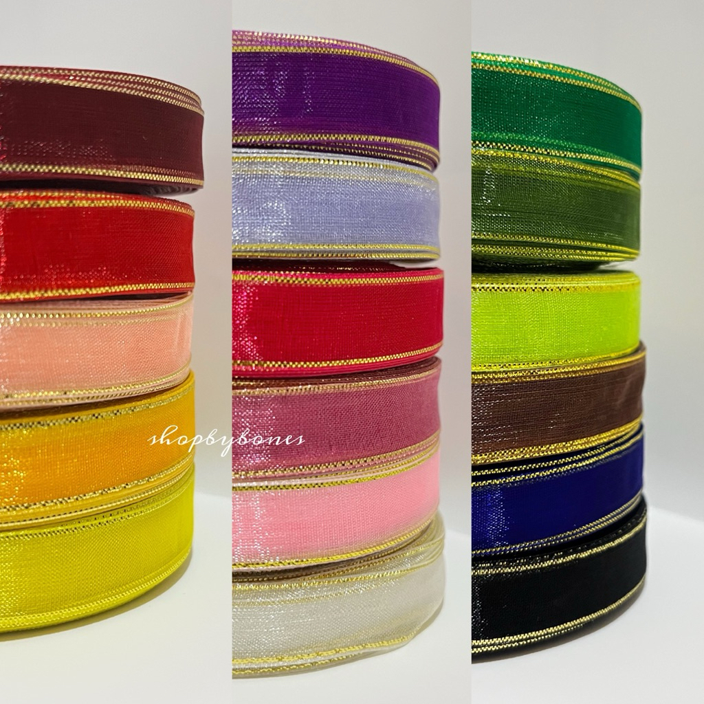 

PITA ORGANDI LIST EMAS 1/2 INCH (1,25 CM)