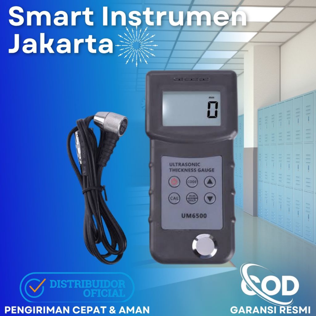 UM6500 Digital Ultrasonic Thickness Gauge Meter Portable
