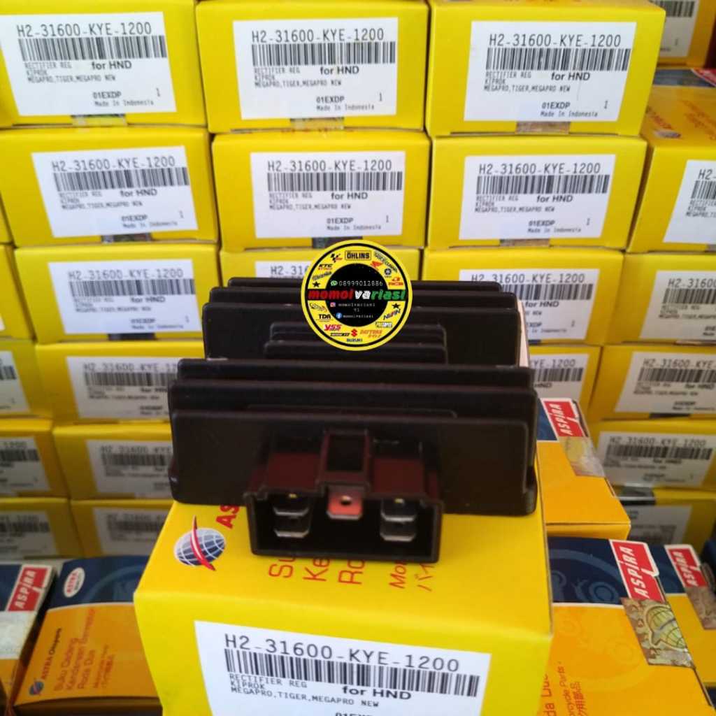 Kiprok regulator ASPIRA tiger, megapro, megapro new/kiprok regtifier ASPIRA