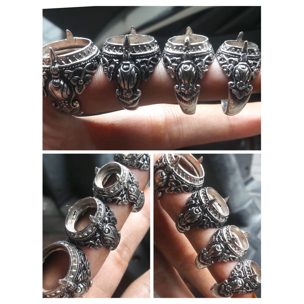 cincin ukir Bali Cakra