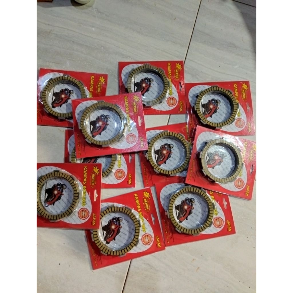 kampas kopling nepon racing kuat tebal Gl.klx.crf.tiger tanyakan stok dahulu