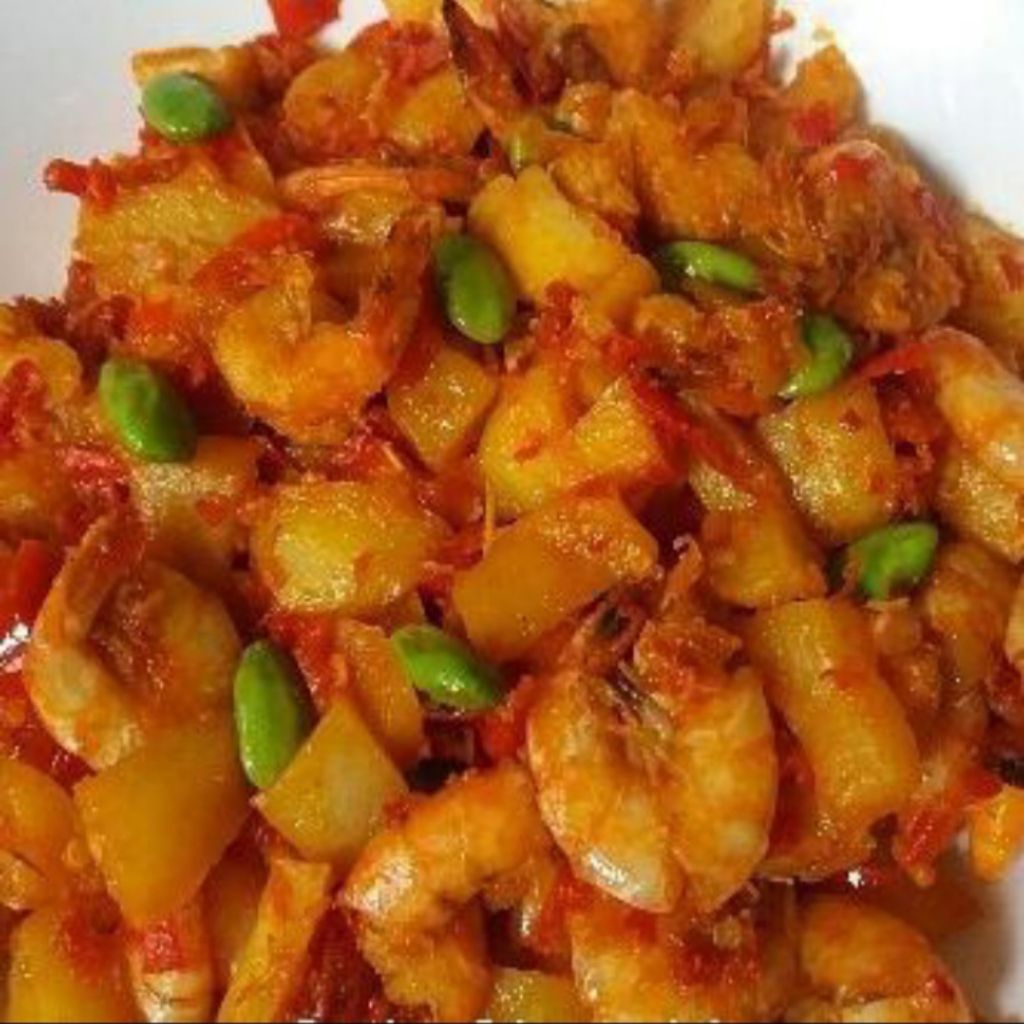 

Sambel Goreng Udang Kentang Balado