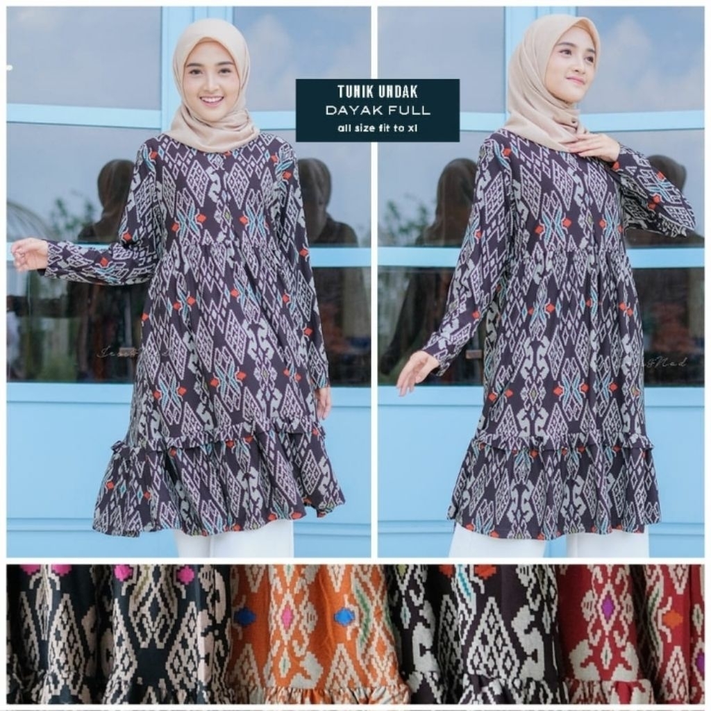 _byKIA | TUNIK REMPEL DENIM CALVINJEANS | ALLSIZE STANDART | JessNad