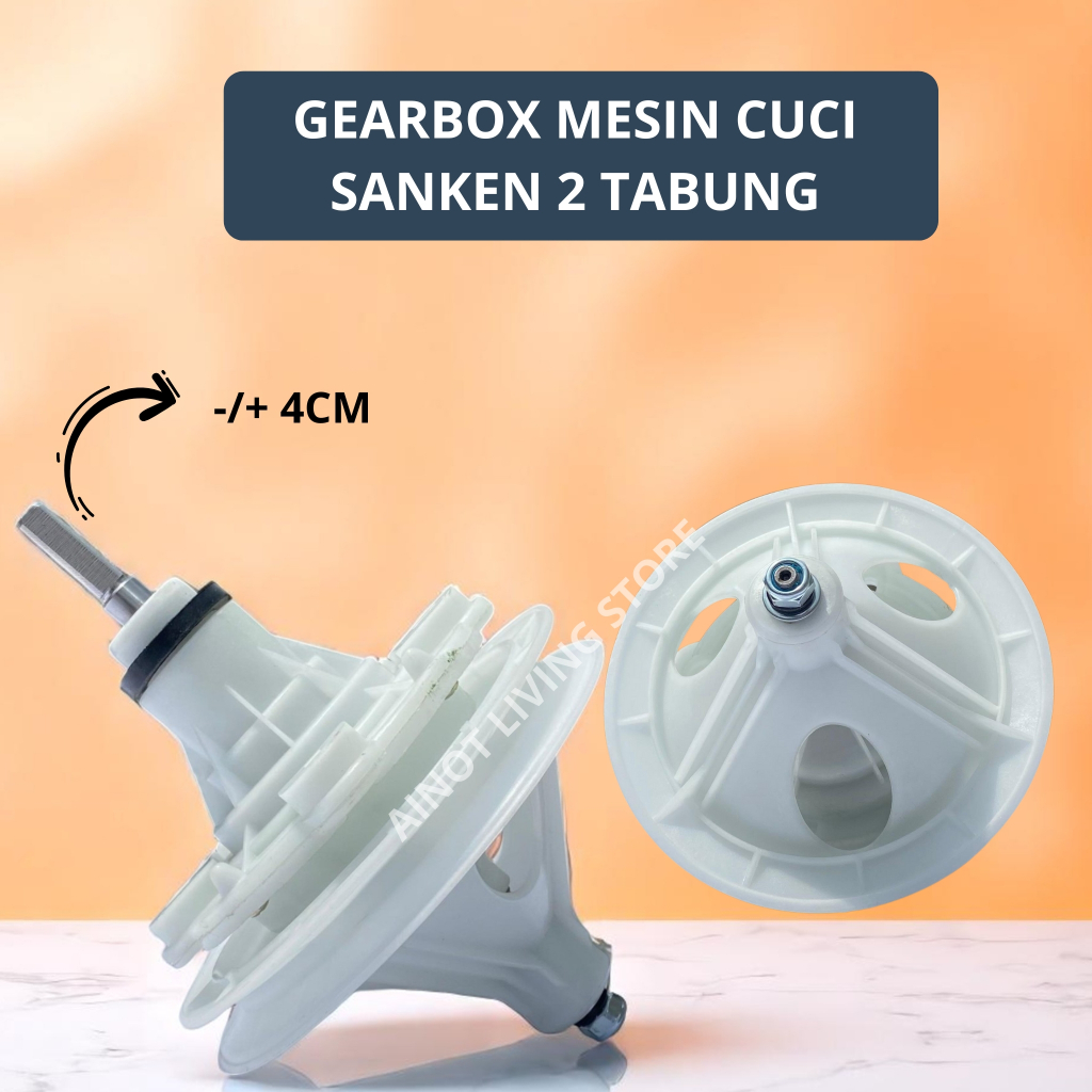 [ALS] Gearbox Mesin cuci Sanken 2 tabung - Gearbox sanken 2 tabung - Girbox mesin cuci sanken Gerbox