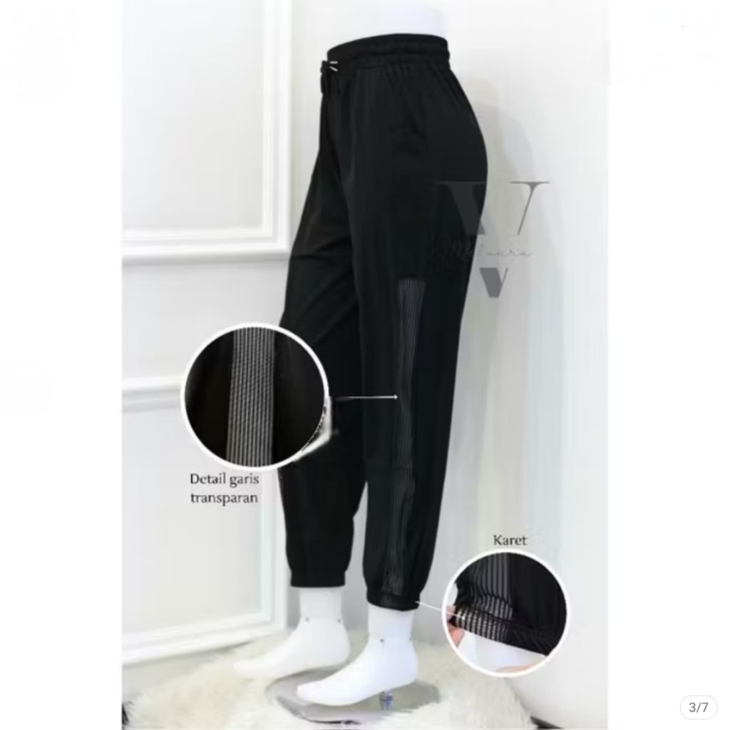 Celana Jogger wanita style korea