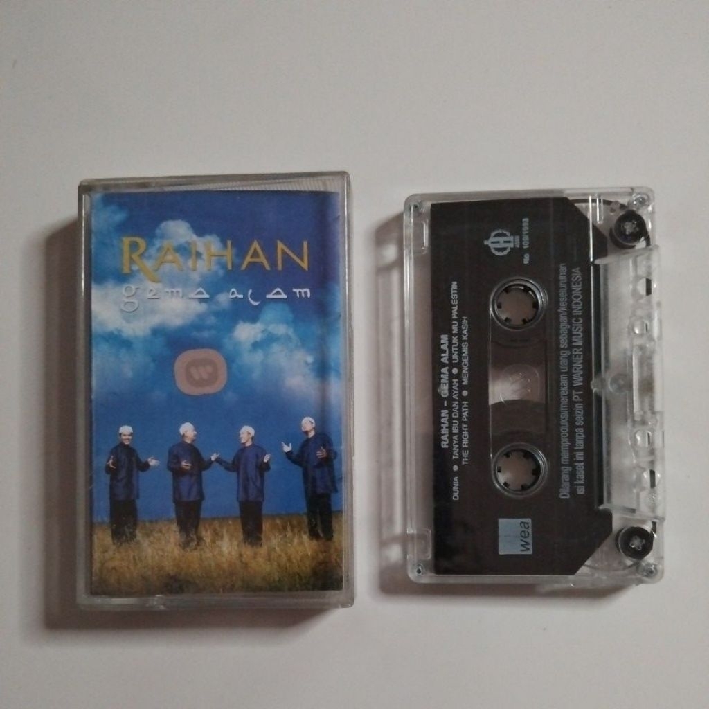 Kaset Pita Raihan Gema Alam rohani Islami CD