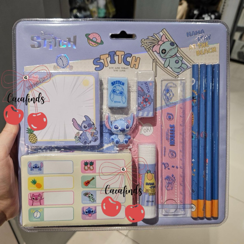

NEW Disney‼️Stationary Set / Alat Tulis Set Disney Collection (Stitch / Spiderman / Lotso)
