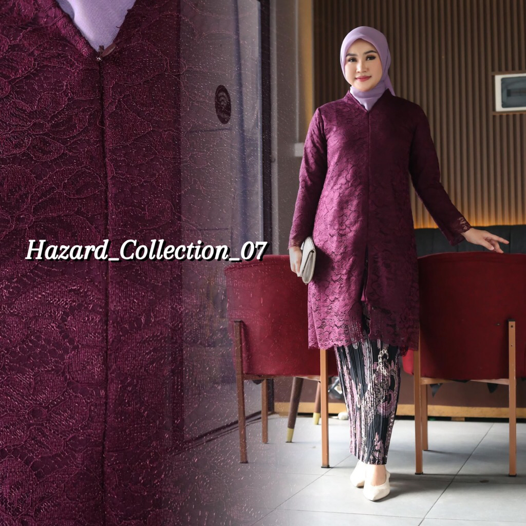 Setelan Tunik Brokat / Kebaya Brukat Busui / Tunik Busui / Kebaya Kondangan / Kebaya Modern