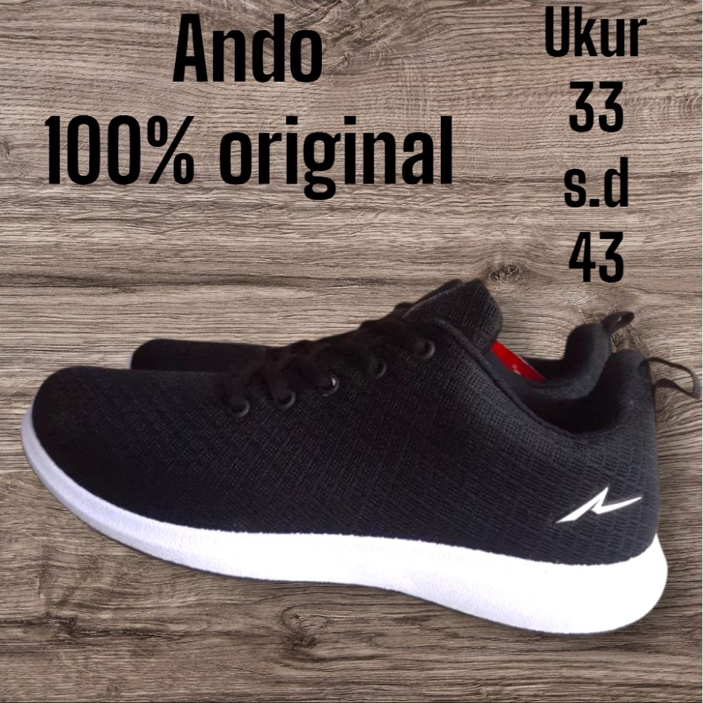 Sepatu ando  sepatu sekolah sepatu ando dewasa sepatu anak