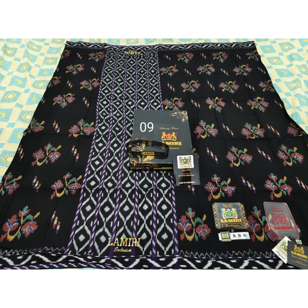 SARUNG LAMIRI EXCLUSIVE TIPE MST KBG ASLI ORIGINAL PABRIK JAHITAN TENGAH MESRES HALUS BISA COD