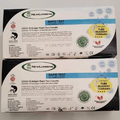 NEW LUNGENE Swab Antigen SET / Antigen Rapitest