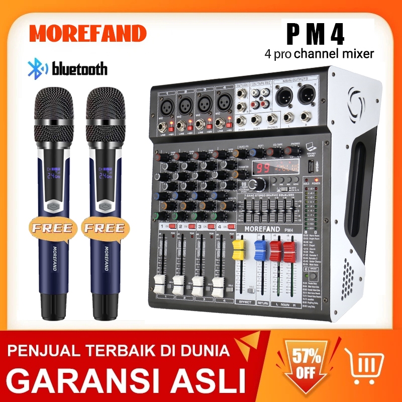 MIXER  PANTHER PM4 ORIGINAL/ MIXER AUDIO  PANTHER PM4 / MIXER 4channel amplifier