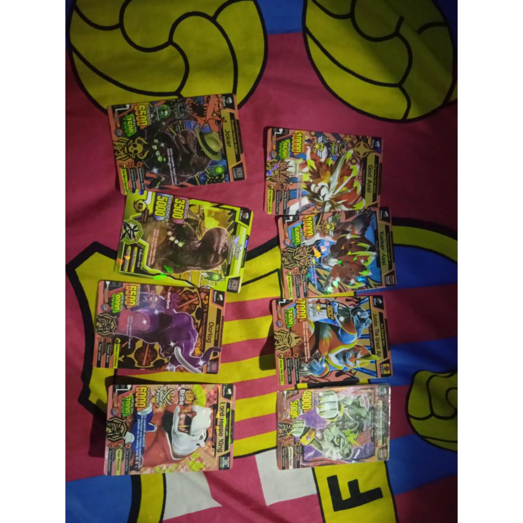 Kartu GAK animal Hippo, joker, god axel