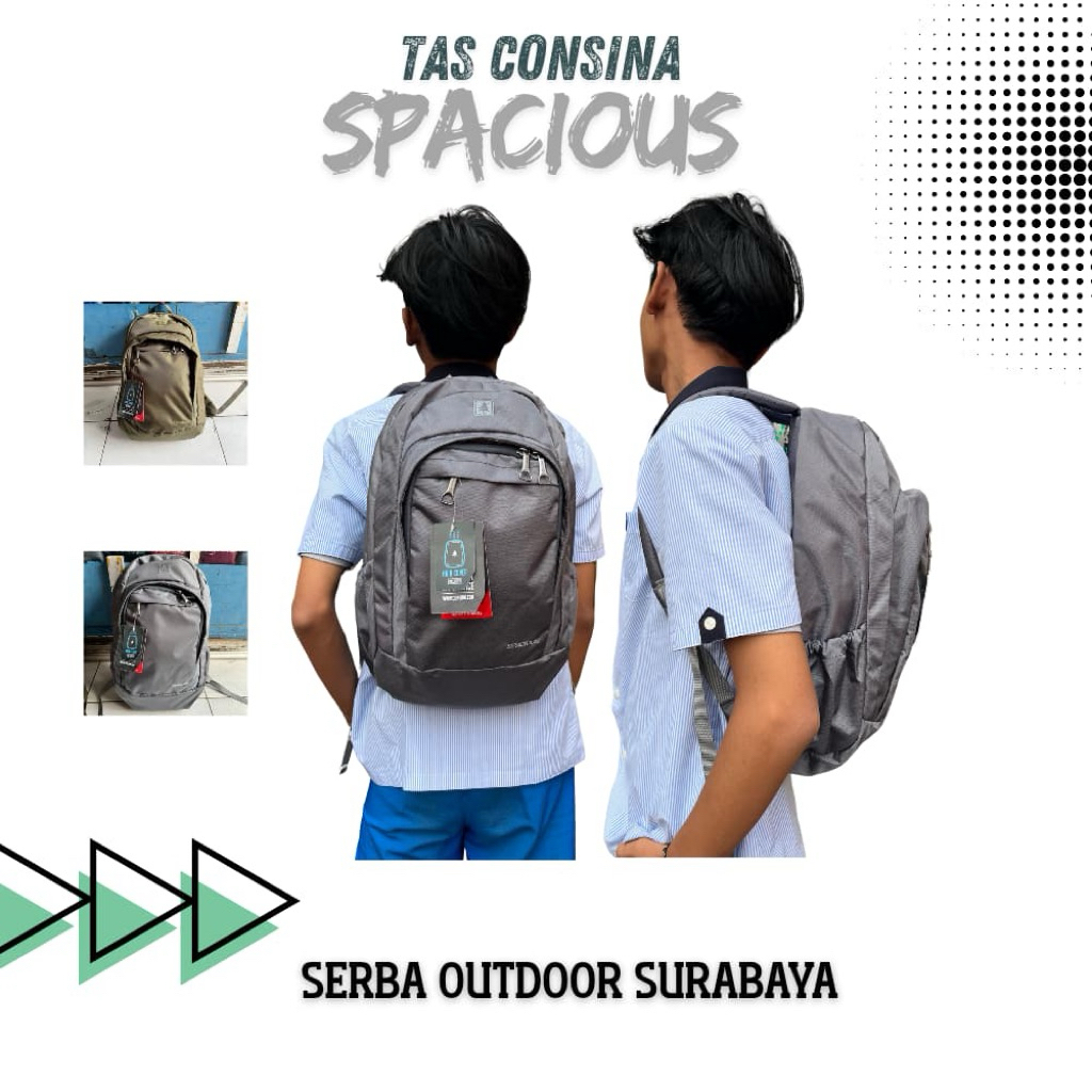 Tas Ransel 20L Consina Spacious Army Camping Hiking