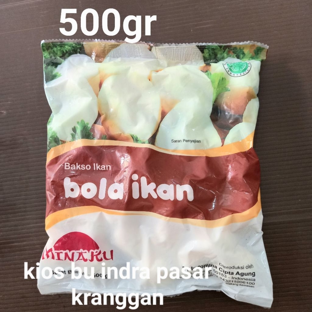 

bakso ikan minaku 500 gr baso fish ball