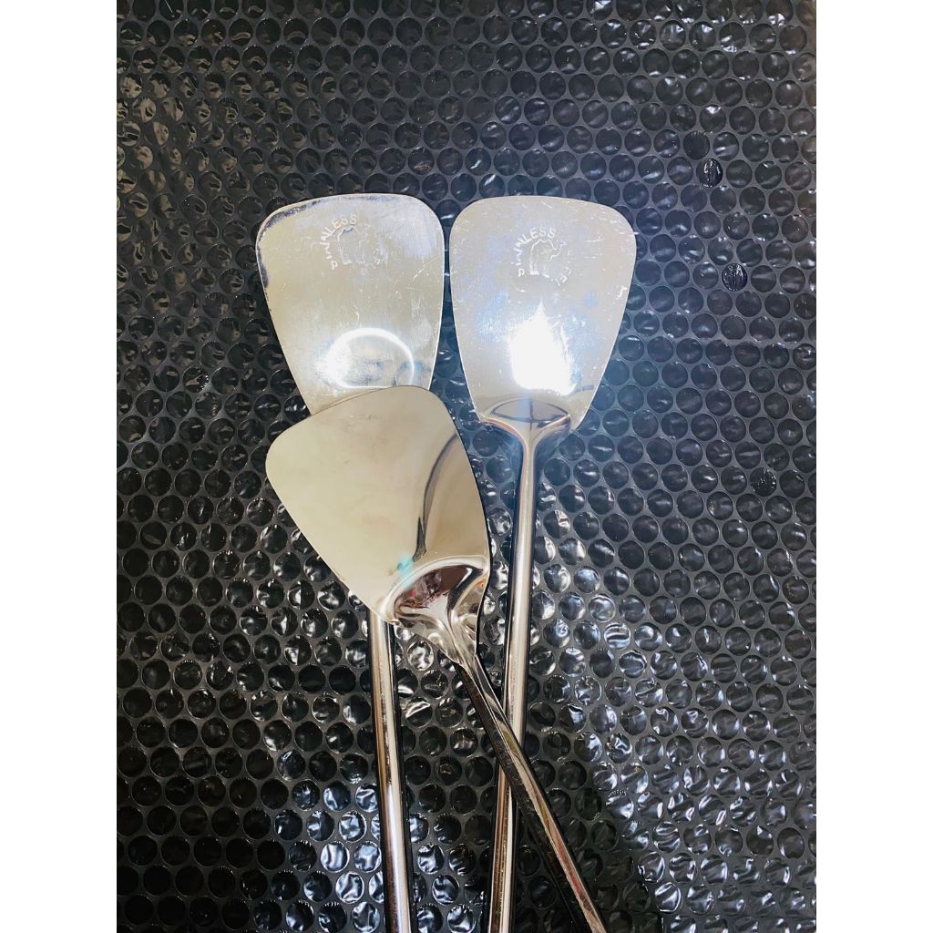 SOTEL PENDEK/SPATULA PREMIUM/SUTIL ALAT MASAK/ SUTIL STAINLESS STEAL ANTI KARAT