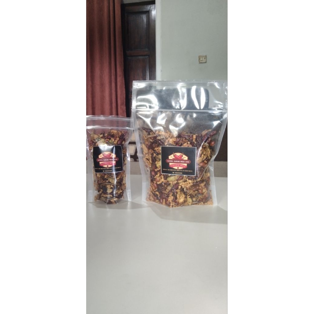 

sambal garing ekstra pete