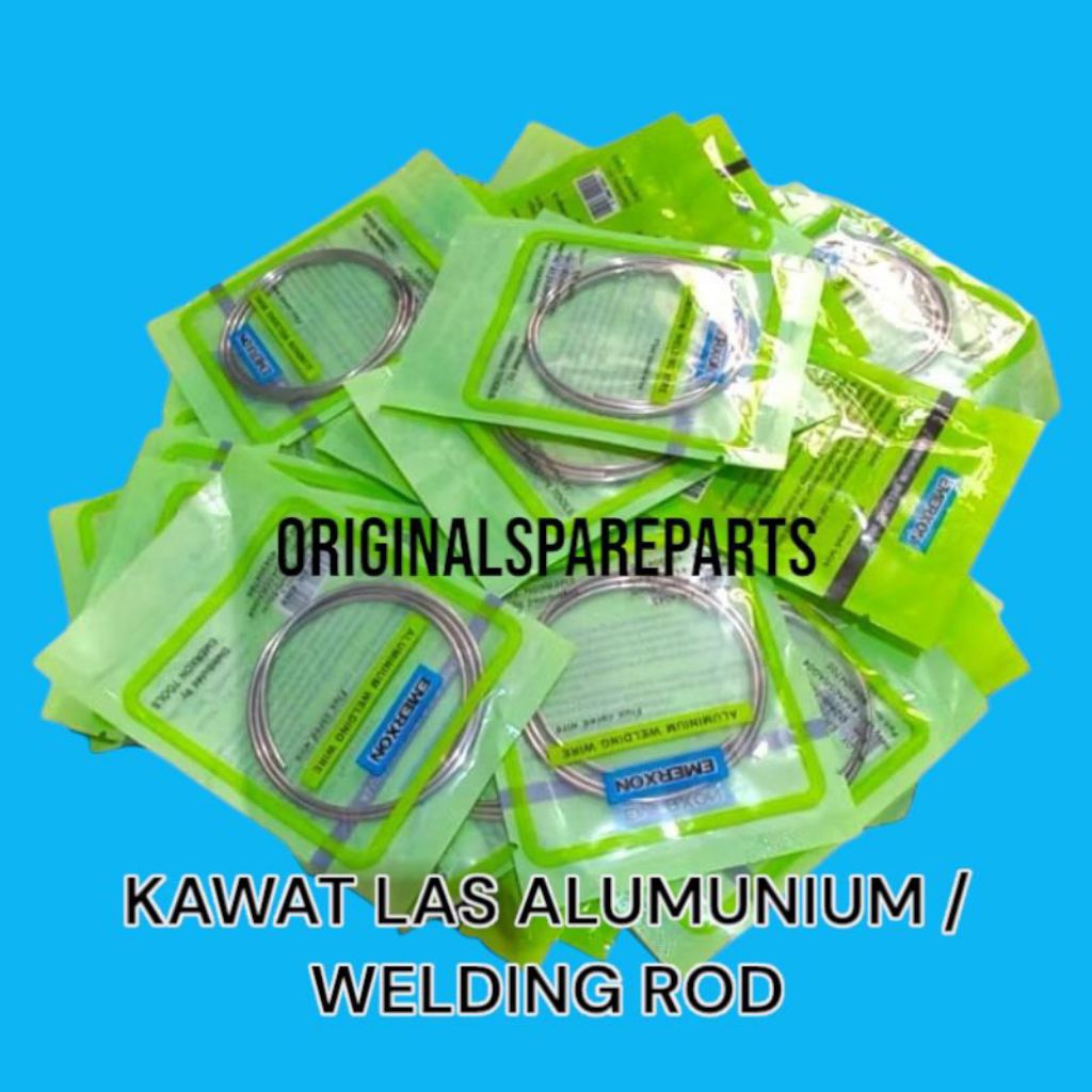 KAWAT LAS ALUMUNIUM EMERXON / ALU PLATINUM EMERXON / KAWAT LAS ALUMUNIUM JINSENG / KAWAT LAS ALUMUNI