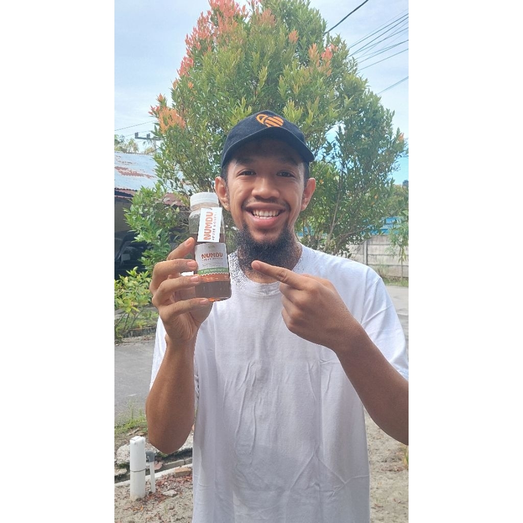 

Numdu Pure Honey Madu Melifera Multi 250gram Botol Asli Nektar Hutan Riau Halal & PIRT Terdaftar